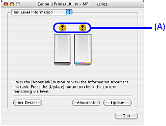 how to find ink levels on canon printer