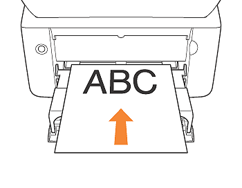 Loading Paper in the Manual Feed Tray