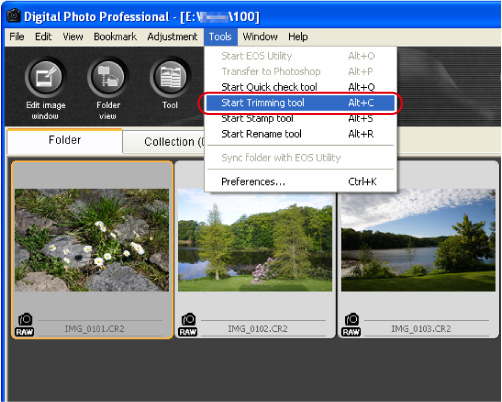 how to convert cr2 to jpeg with digital photo professional