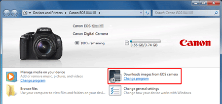 canon 1300d connect to laptop