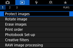 histogram canon 80d