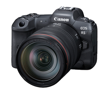 EOS R 數碼可換鏡頭相機- EOS R5 連RF24-105mm F4 L IS USM鏡頭套裝
