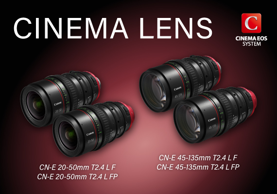 Canon Announces the Launch of the New Wide Angle Zoom Cinema Lens CN-E 20-50mm T2.4 L F / FP and Telephoto Zoom Cinema Lens CN-E 45-135mm T2.4 L F / FP Supports 8K video recording to demonstrate superb image resolution