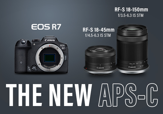 佳能全新旗艦級APS-C 無反相機 EOS R7及兩支RF-S標準變焦鏡頭正式發售