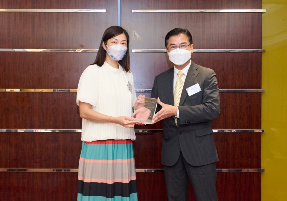 Canon Hong Kong is Honored to Receive the First Edition of Excellence Awards for E-waste Recycling & Management 2022 - Appreciation Award