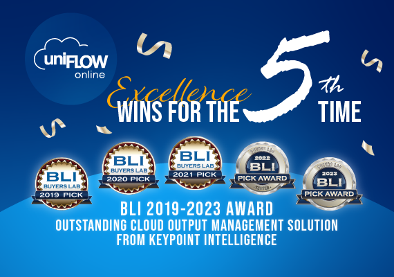 BLI 2023 Outstanding Cloud Output Management Solution Award