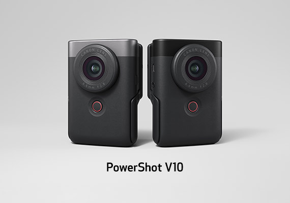 Canon Officially Launches the New Concept Pocket-sized VLOG Camera PowerShot V10