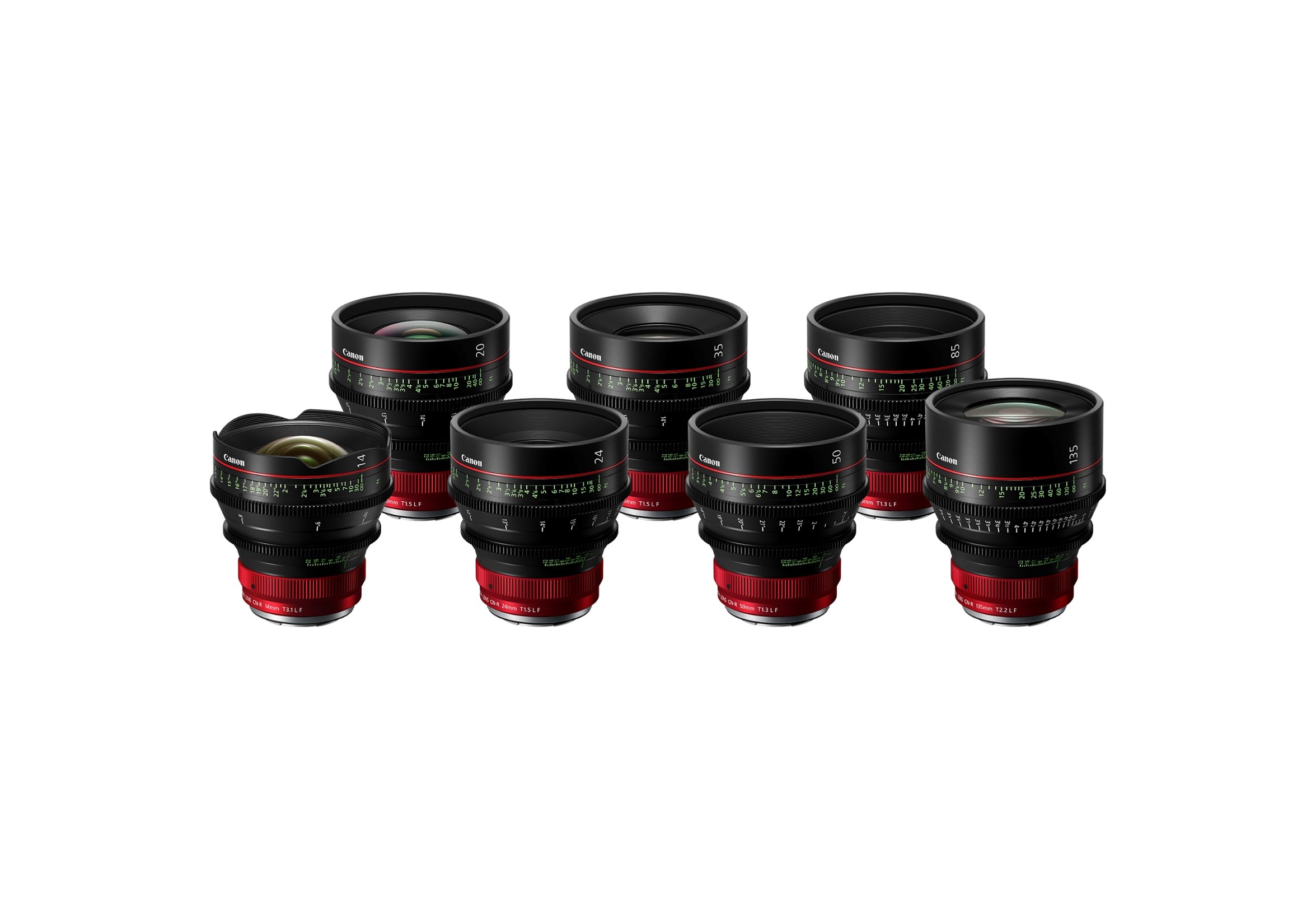 Canon 發布全新定焦電影鏡頭配備RF鏡頭接環 兼容Super 35mm及全片幅攝錄機