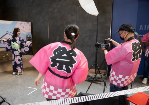 Canon Hong Kong provided Photo Shoot and Print Services in “10th Japan Festival -SAKURA-”