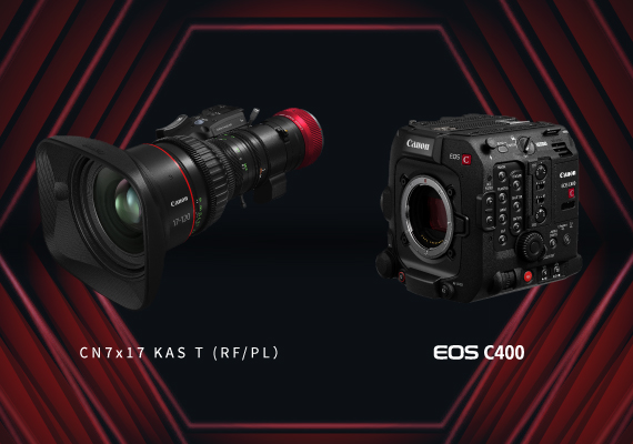 Canon 發布全新兼容RF鏡頭的全片幅 Cinema EOS 攝錄機 EOS C400 及廣角變焦電影鏡頭 CN7x17 KAS T