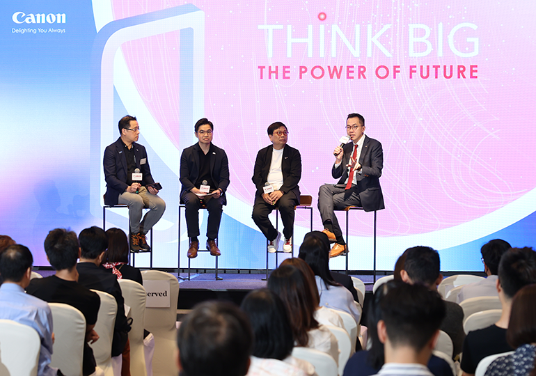 Canon Hong Kong invited industry experts to preview future technology and unveiled the potentiality of AI in reshaping diverse industrial landscapes.