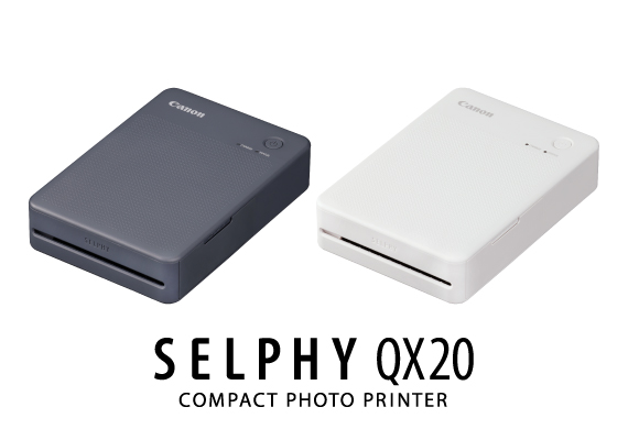 佳能即將推出全新小型流動無線相片打印機 SELPHY QX20