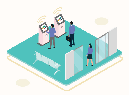 Flexible integration with Visitor Management Solution