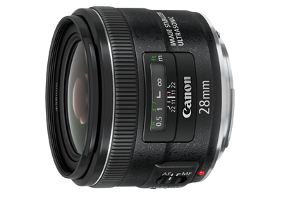 Discontinued items - EF28mm f/2.8 IS USM - Canon HongKong